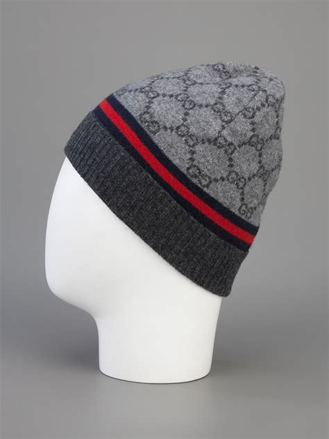 bonnet gucci homme gris|gucci hat macy's.